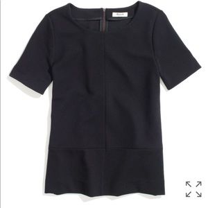 Madewell Bistro Top in black
